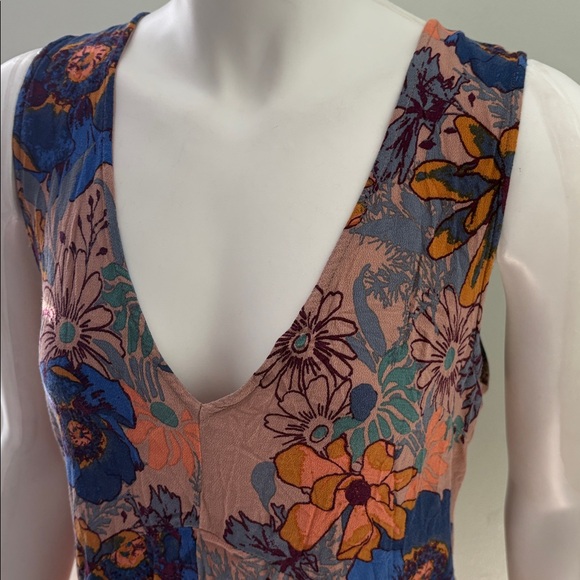 Free People backyard party tunic/dress RARE blush medium - Picture 4 of 8